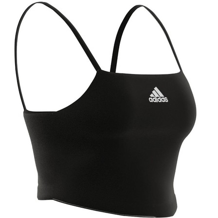 Women Allover Adidas Graphic Corset-Inspired Tank Top, Black, A701_ONE, large image number 1