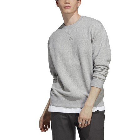 Men All Szn French Terry Sweatshirt, Grey, A701_ONE, large image number 4
