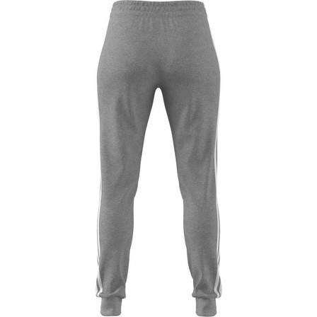 Women Essentials 3-Stripes French Terry Cuffed Joggers, Grey, A701_ONE, large image number 12