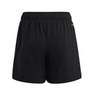 Kids Unisex Essentials Small Logo Chelsea Shorts, Black, A701_ONE, thumbnail image number 1