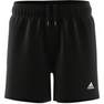 Kids Unisex Essentials Small Logo Chelsea Shorts, Black, A701_ONE, thumbnail image number 8