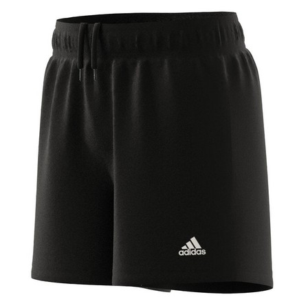Kids Unisex Essentials Small Logo Chelsea Shorts, Black, A701_ONE, large image number 12