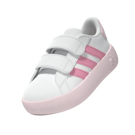 Kids Unisex Grand Court 2.0 Shoes Kids, White, A701_ONE, large image number 8