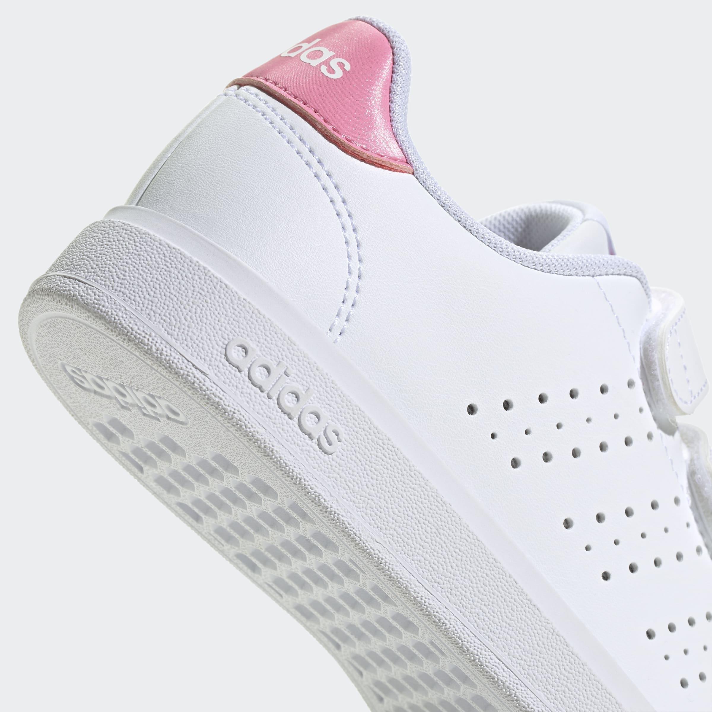 Unisex Kids Advantage Base 2.0 Shoes, White, , large image number 4