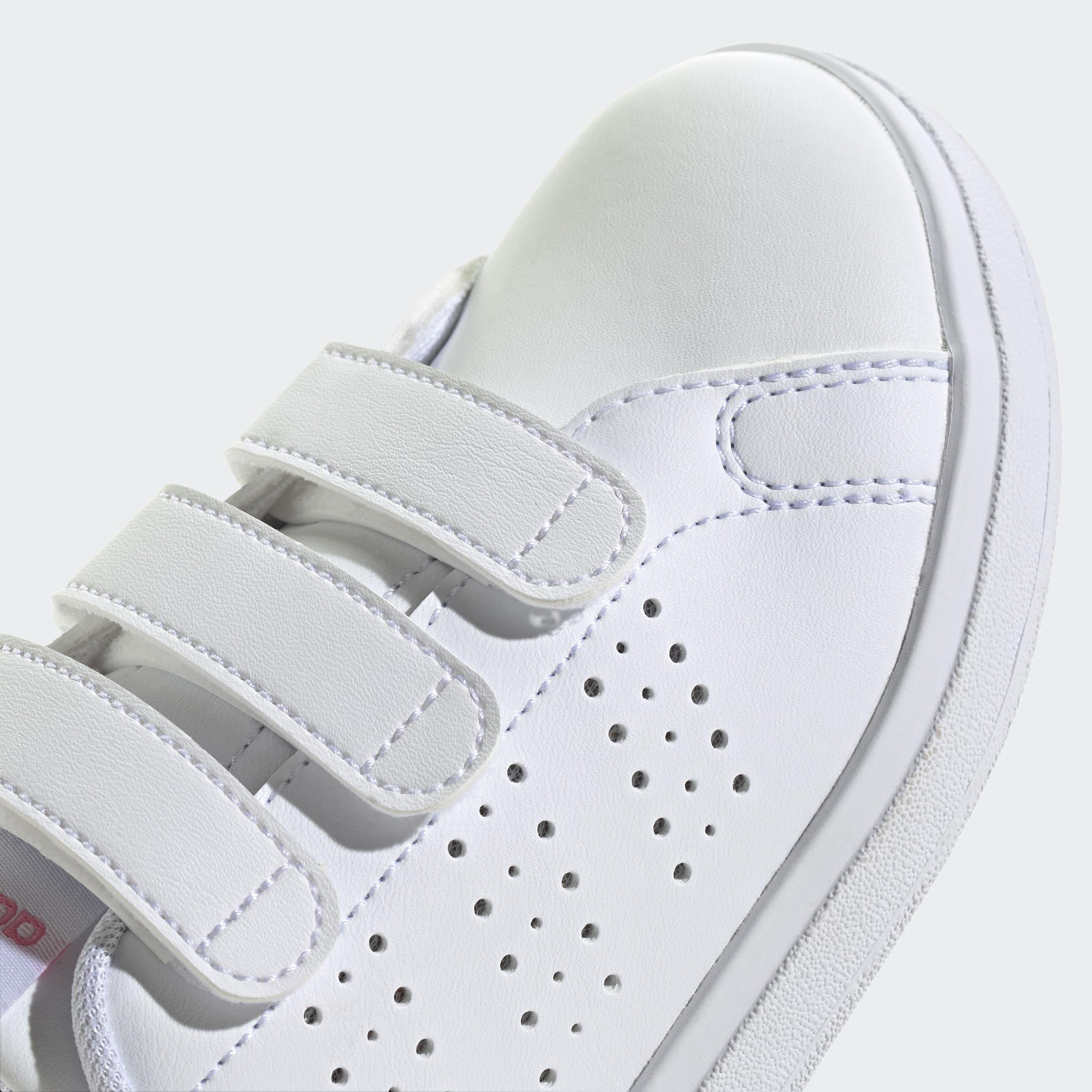 Unisex Kids Advantage Base 2.0 Shoes, White, , large image number 5