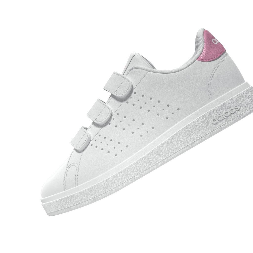 Unisex Kids Advantage Base 2.0 Shoes, White, A701_ONE, large image number 9