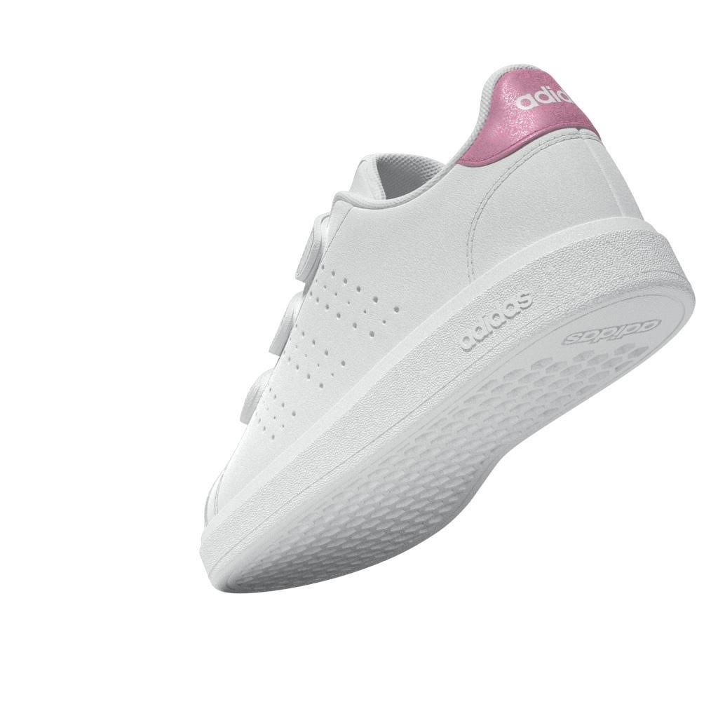 Unisex Kids Advantage Base 2.0 Shoes, White, A701_ONE, large image number 10
