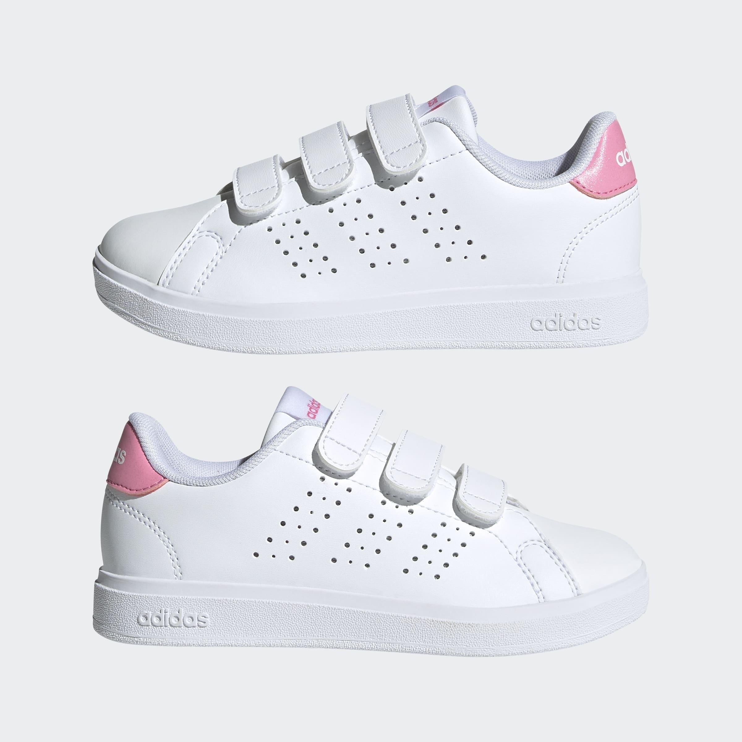 Unisex Kids Advantage Base 2.0 Shoes, White, , large image number 13