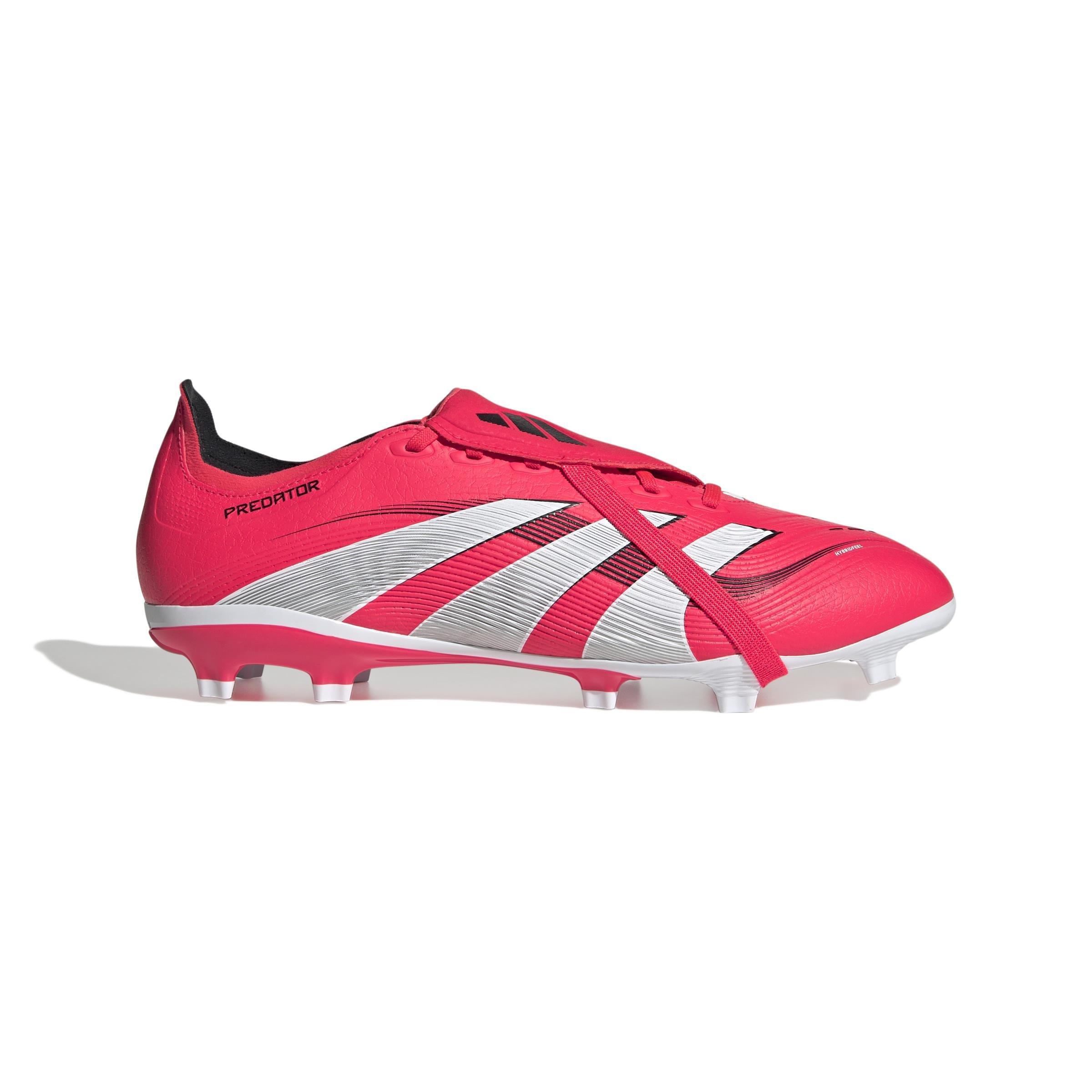 Unisex Predator League Fold-Over Tongue Firm/Multi-Ground Boots, Red, , large image number 0