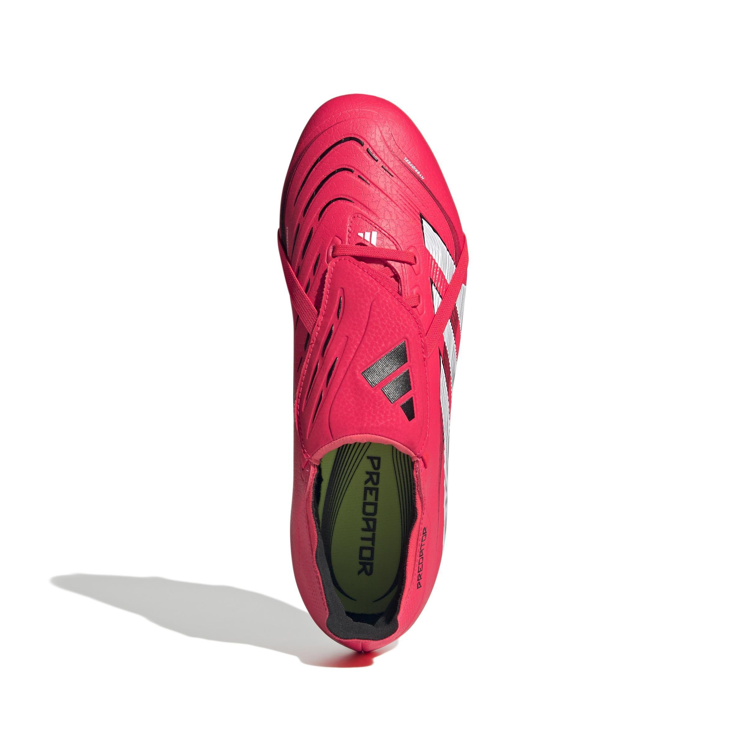 Unisex Predator League Fold-Over Tongue Firm/Multi-Ground Boots, Red, , large image number 1