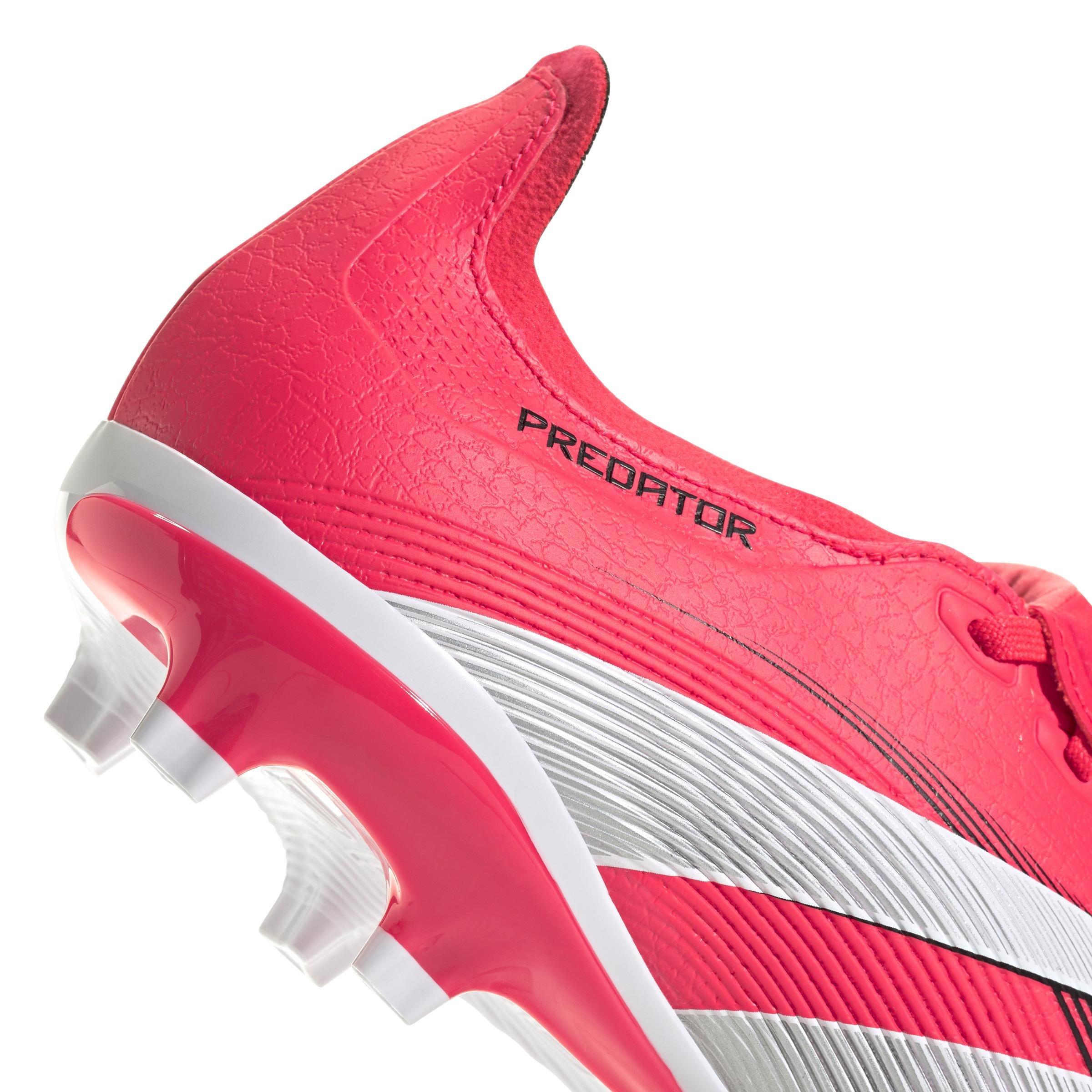 Unisex Predator League Fold-Over Tongue Firm/Multi-Ground Boots, Red, , large image number 4