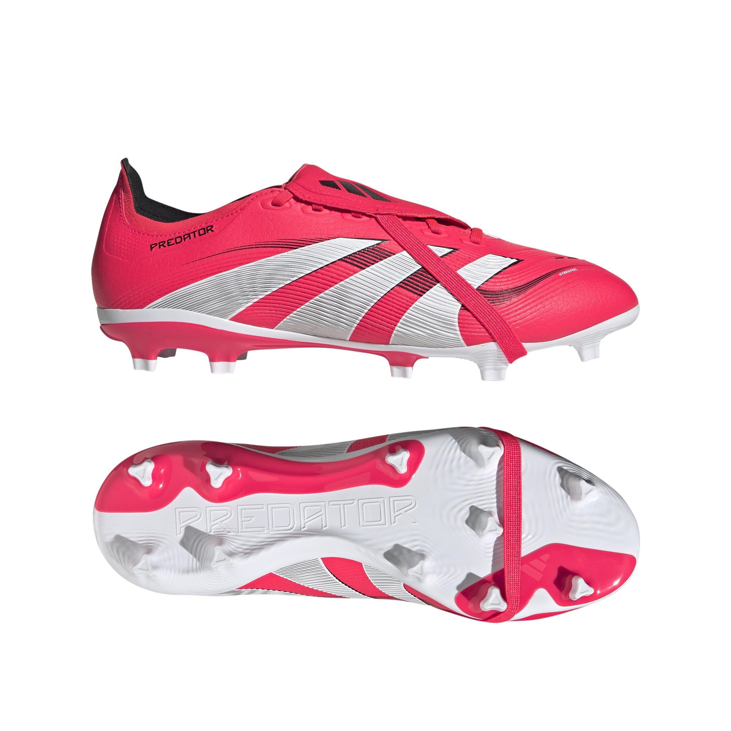 Unisex Predator League Fold-Over Tongue Firm/Multi-Ground Boots, Red, , large image number 5