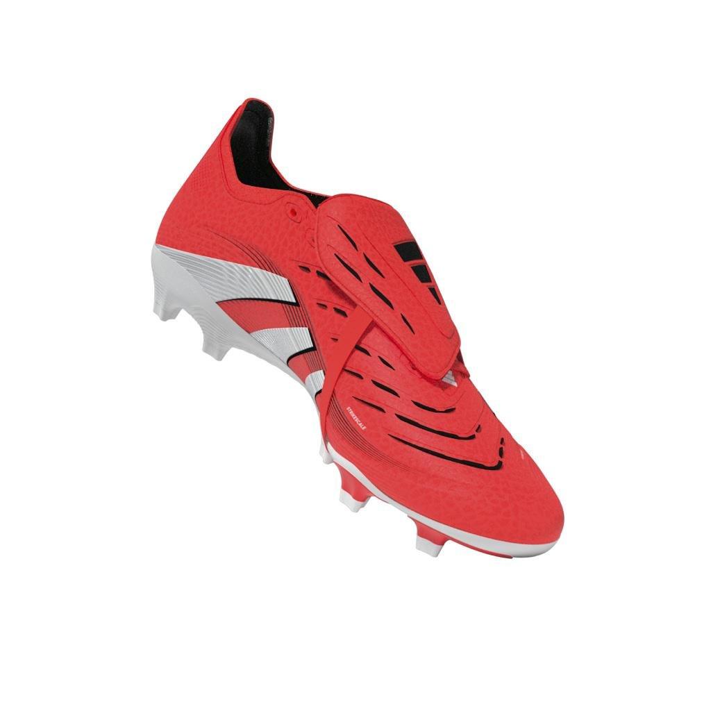 Unisex Predator League Fold-Over Tongue Firm/Multi-Ground Boots, Red, A701_ONE, large image number 7