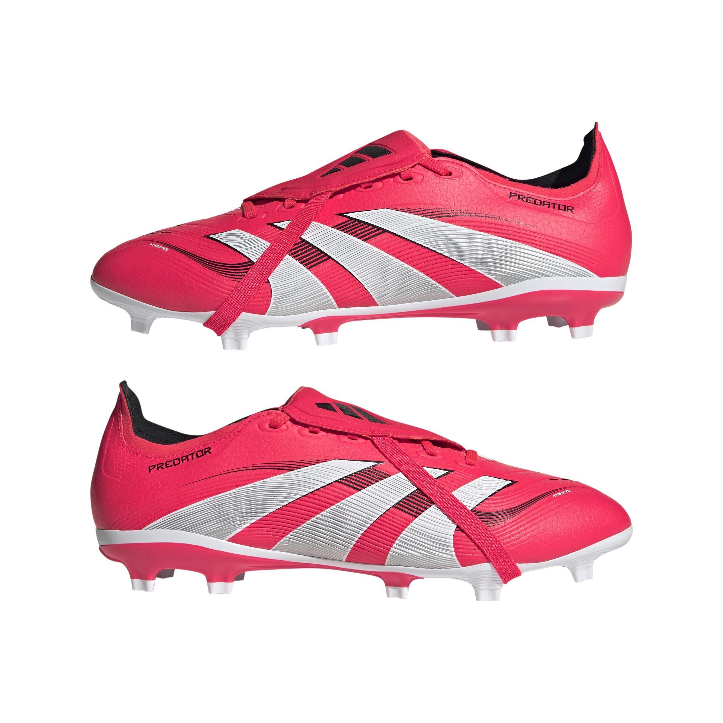Unisex Predator League Fold-Over Tongue Firm/Multi-Ground Boots, Red, , large image number 10