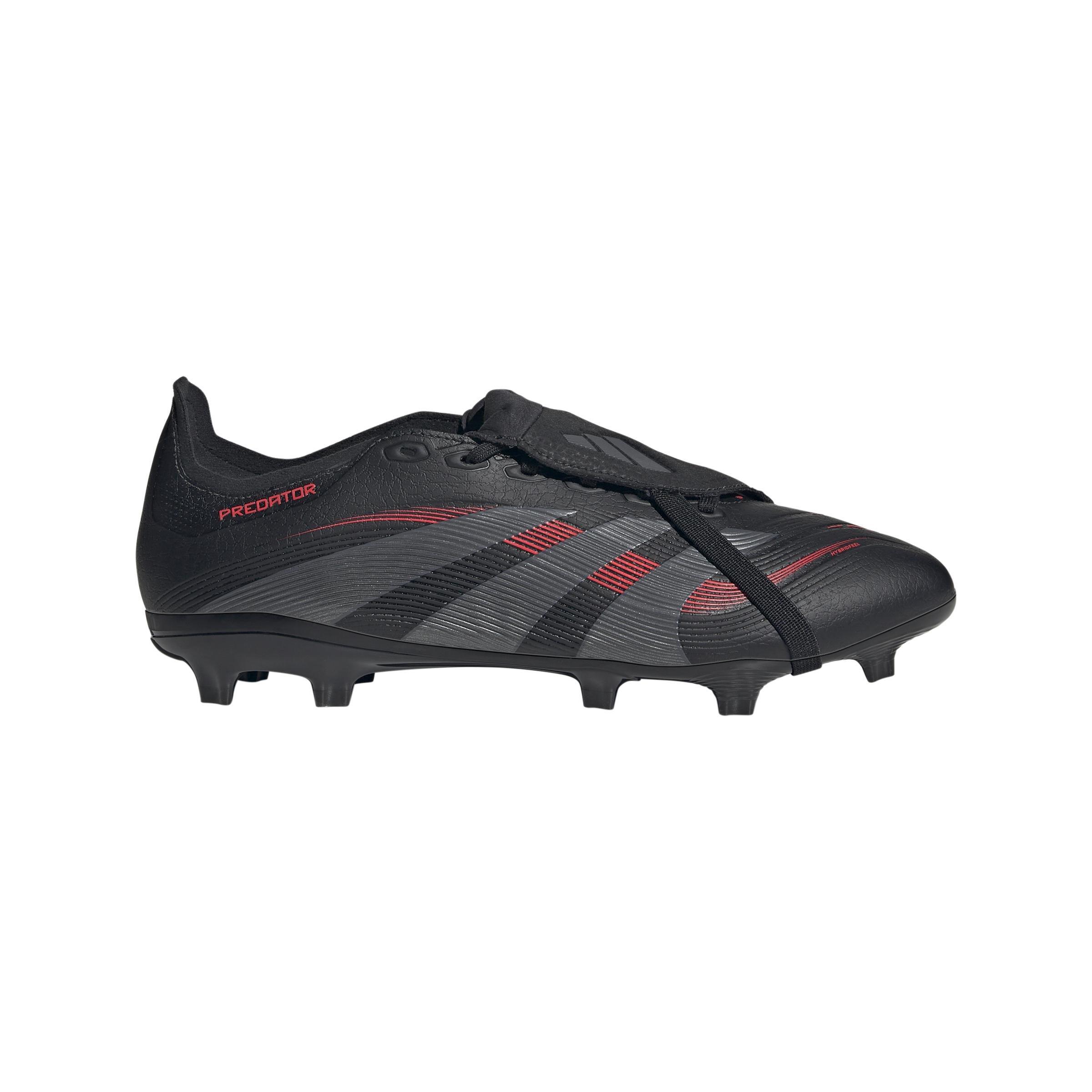 Unisex Predator League Fold-Over Tongue Firm/Multi-Ground Boots, Black, , large image number 0