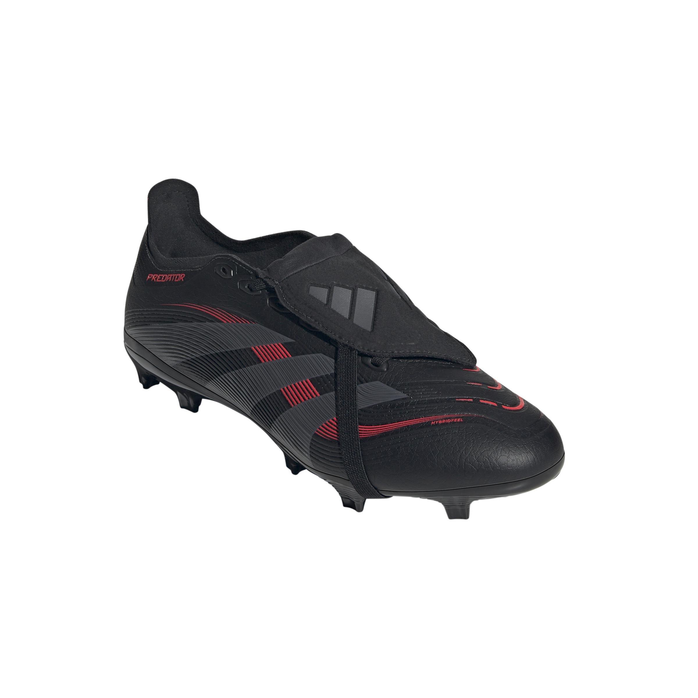 Unisex Predator League Fold-Over Tongue Firm/Multi-Ground Boots, Black, , large image number 2