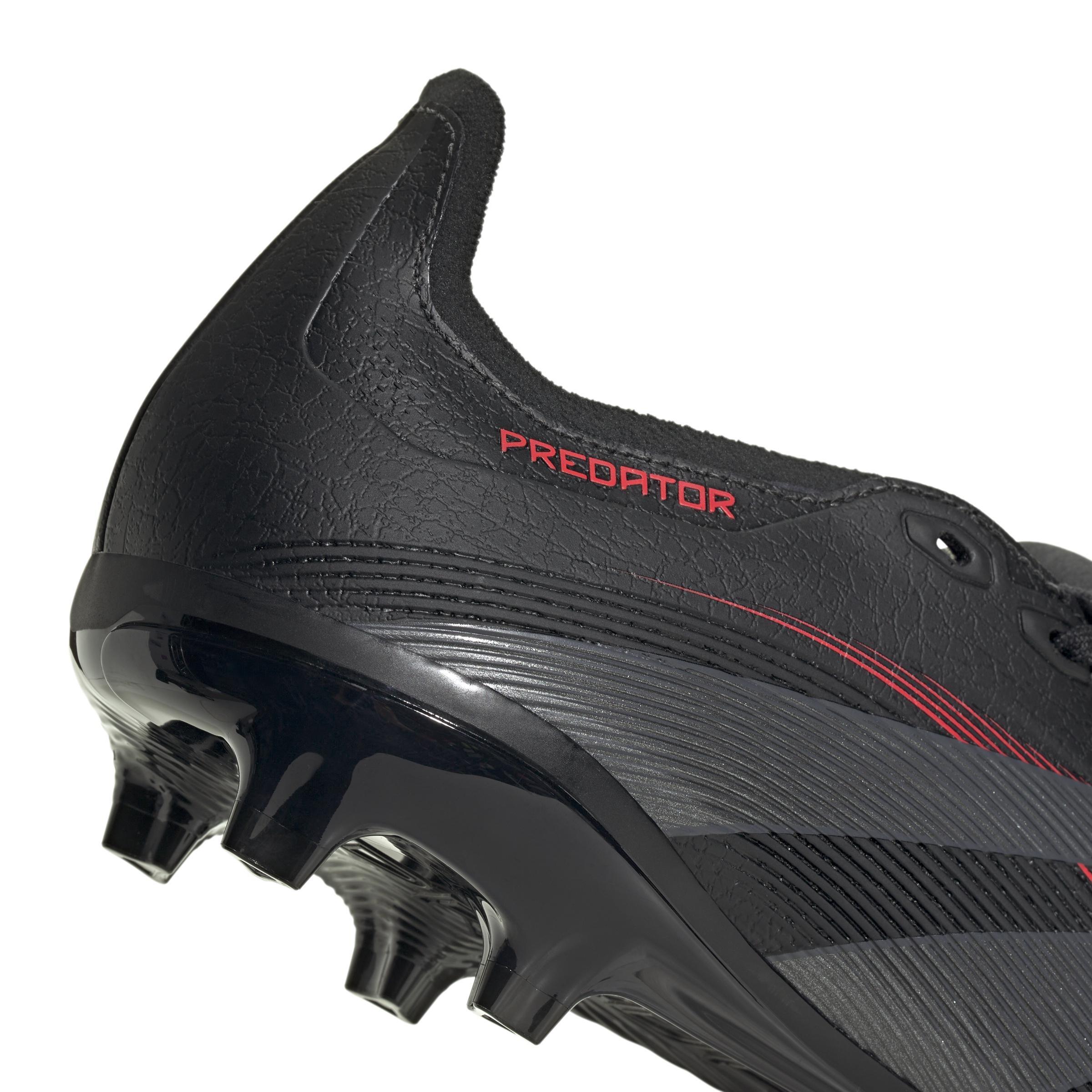 Unisex Predator League Fold-Over Tongue Firm/Multi-Ground Boots, Black, , large image number 4