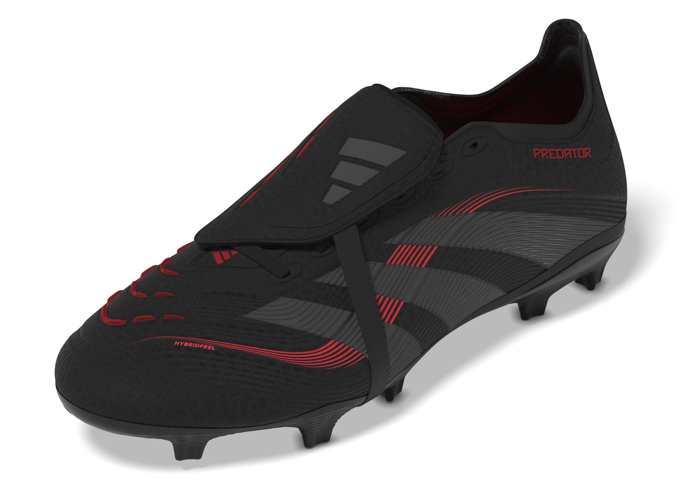 Unisex Predator League Fold-Over Tongue Firm/Multi-Ground Boots, Black, , large image number 7