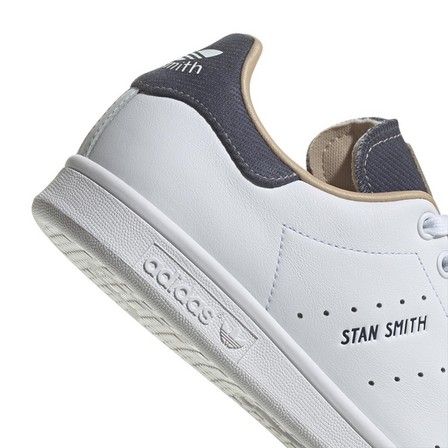 Men Stan Smith Shoes, White, A701_ONE, large image number 4
