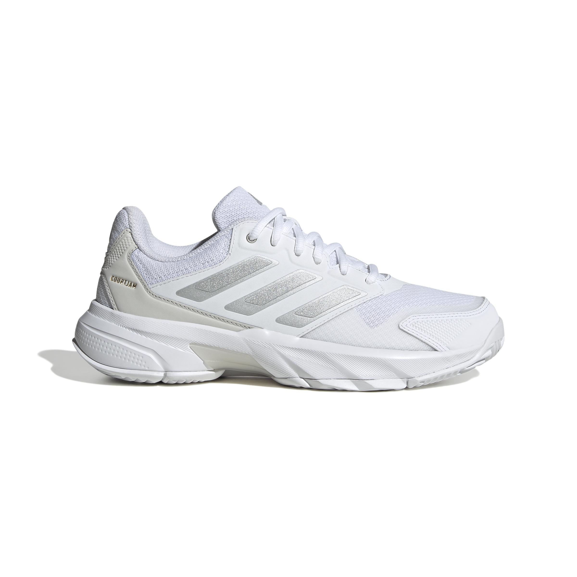 Courtjam Control 3 Tennis Shoes, White, A701_ONE, large image number 0