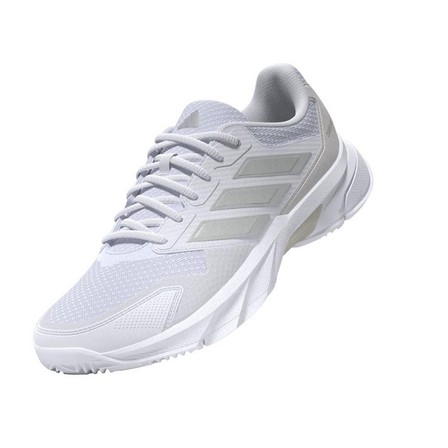 Women Courtjam Control 3 Tennis Shoes, White, A701_ONE, large image number 9