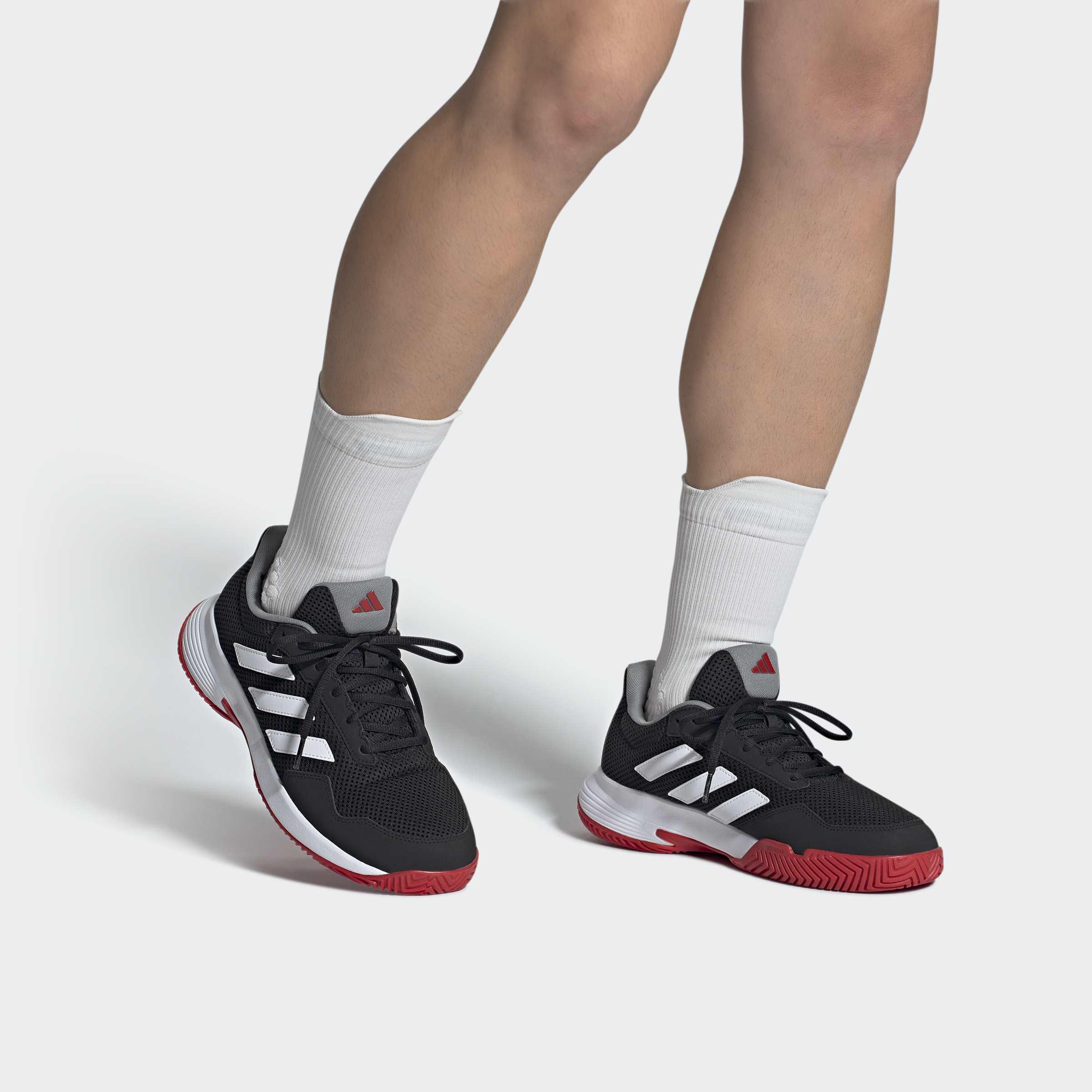 Unisex Court Spec 2 Tennis Shoes, Black, A701_ONE, large image number 2