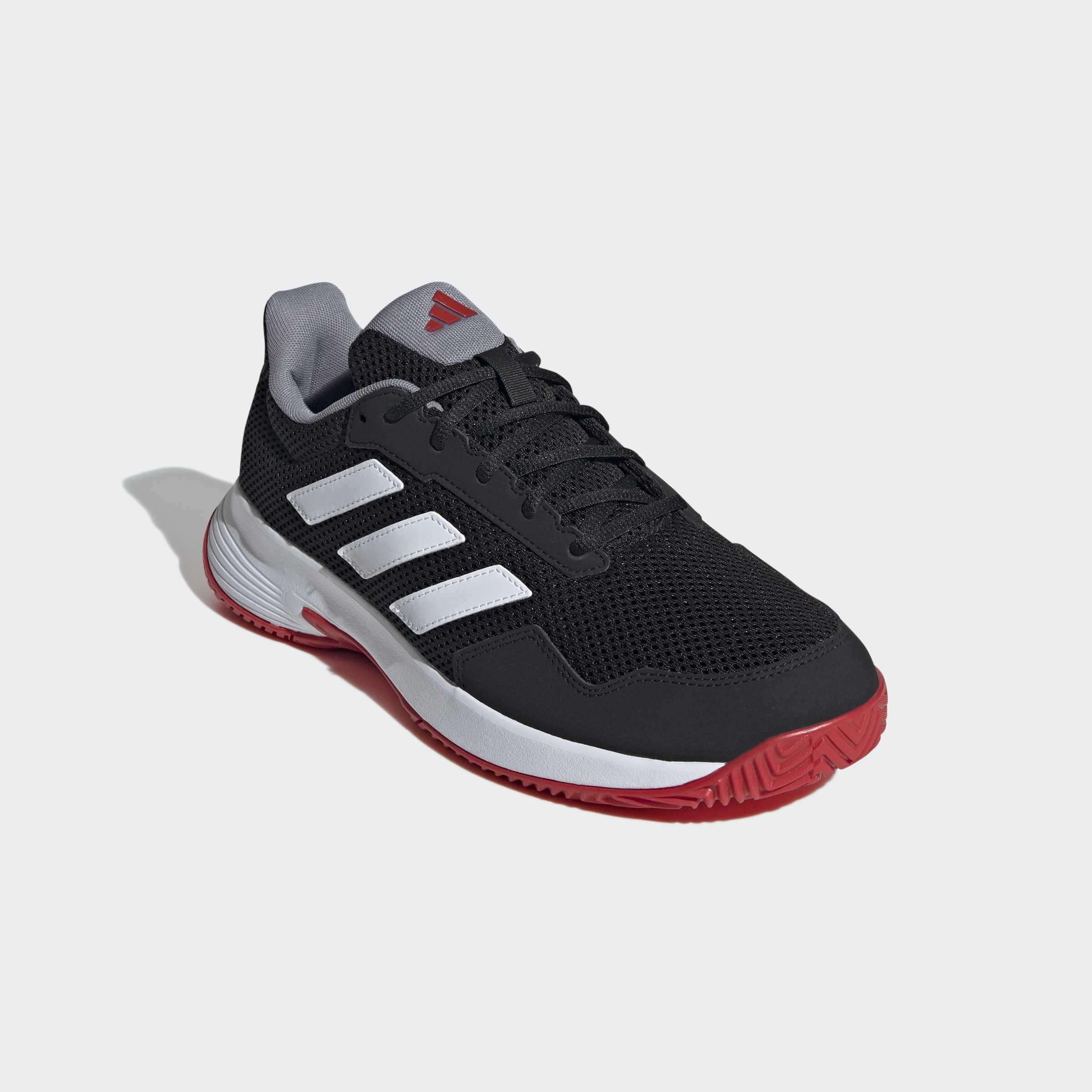 Unisex Court Spec 2 Tennis Shoes, Black, A701_ONE, large image number 3