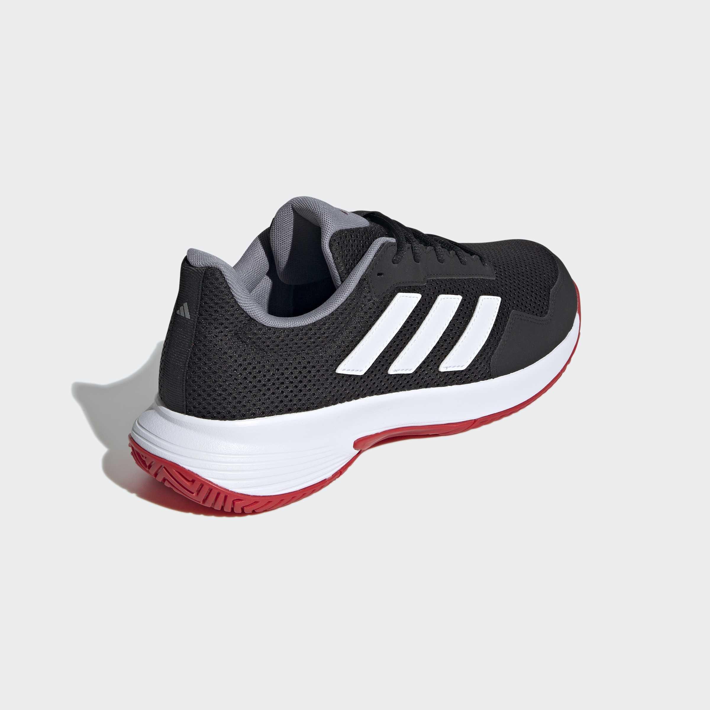 Unisex Court Spec 2 Tennis Shoes, Black, A701_ONE, large image number 4