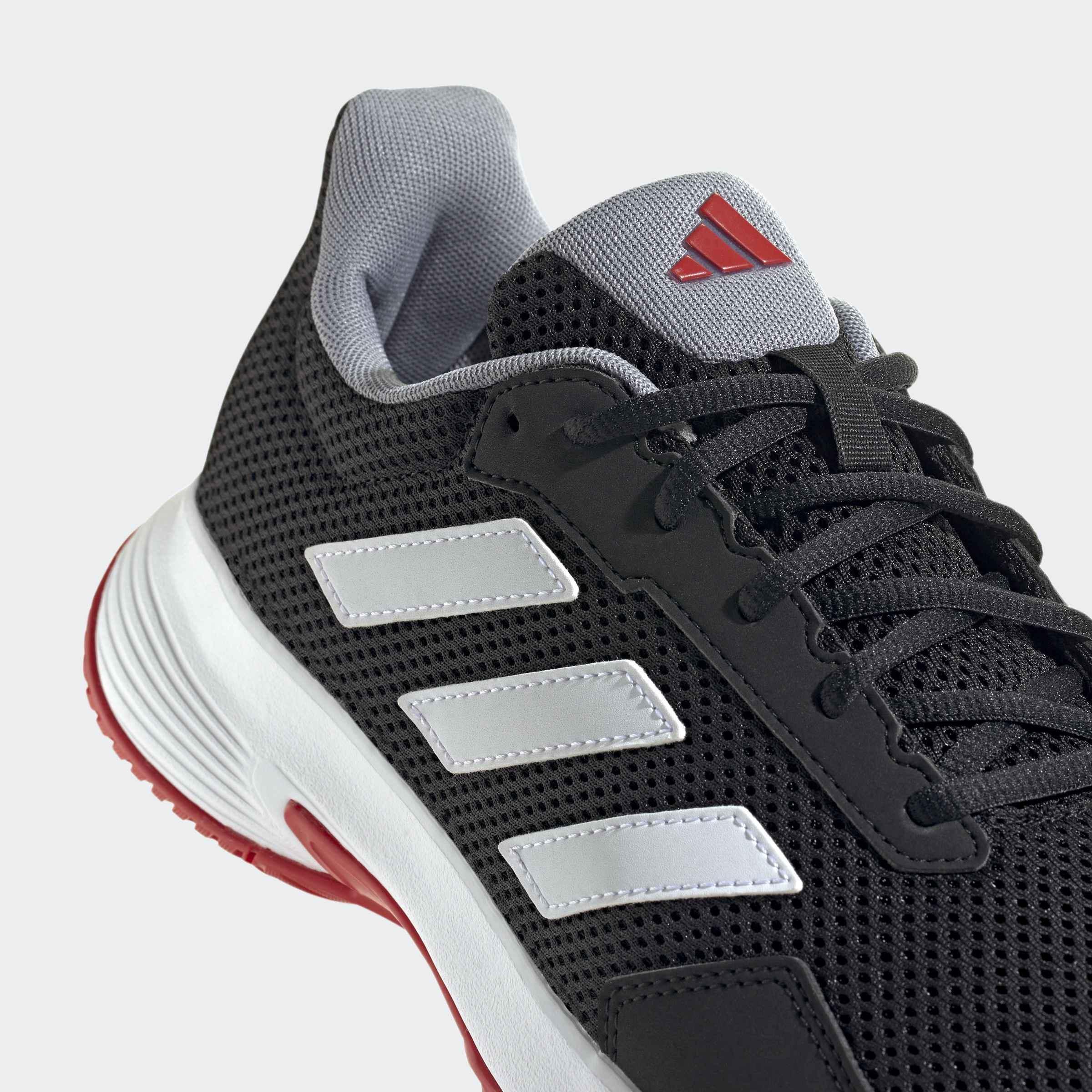 Unisex Court Spec 2 Tennis Shoes, Black, A701_ONE, large image number 7