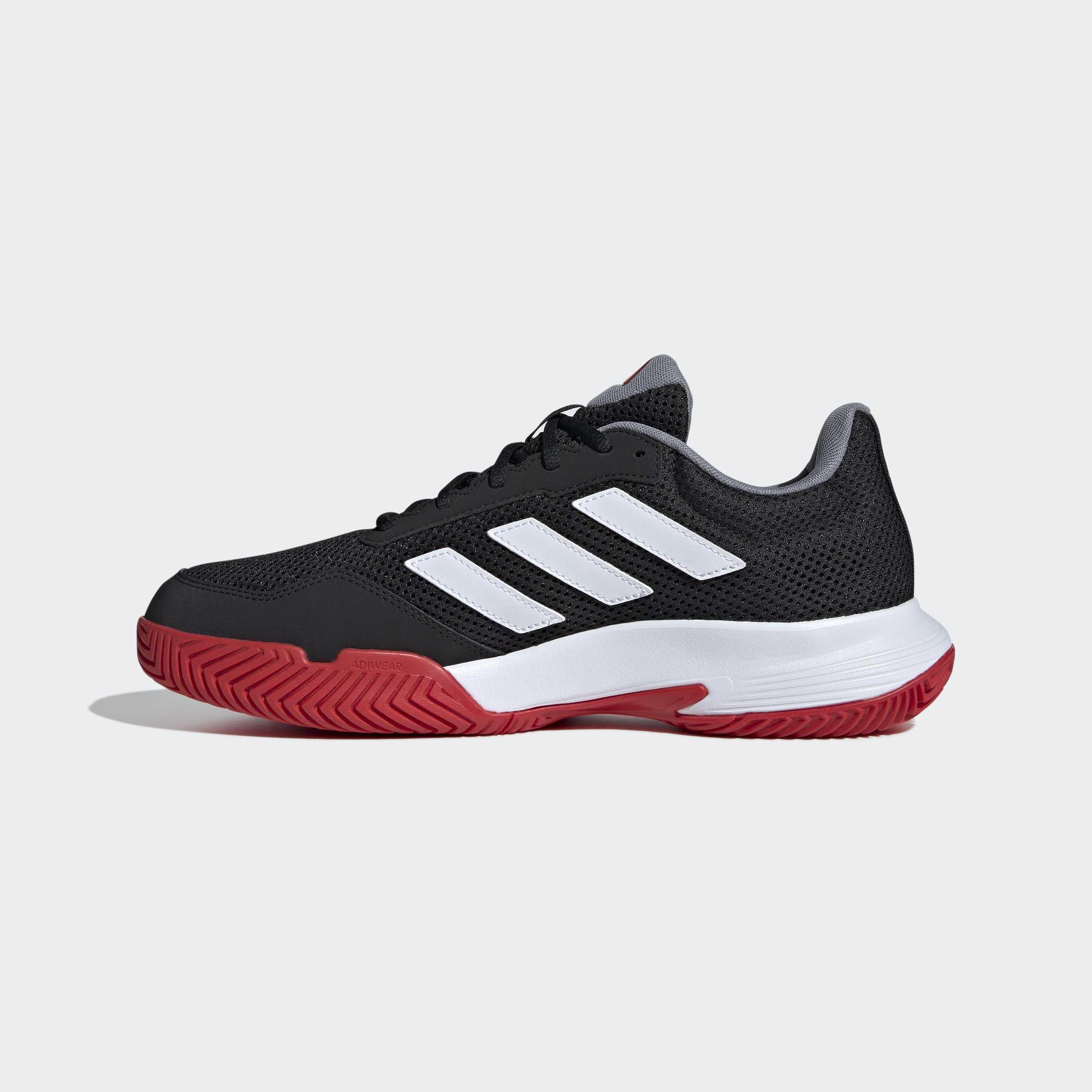 Unisex Court Spec 2 Tennis Shoes, Black, A701_ONE, large image number 10
