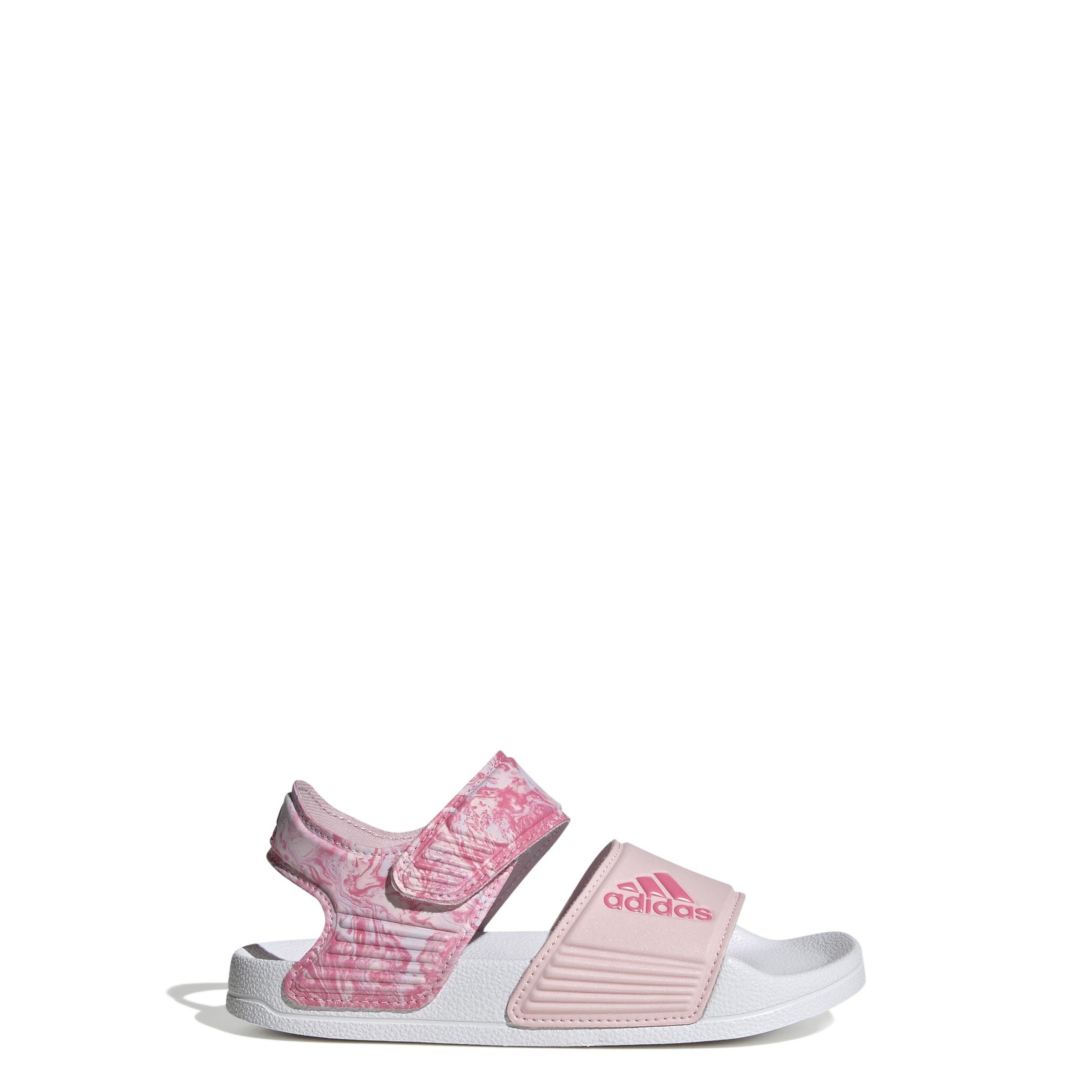 Kids Unisex Adilette Sandals, Pink, A701_ONE, large image number 4