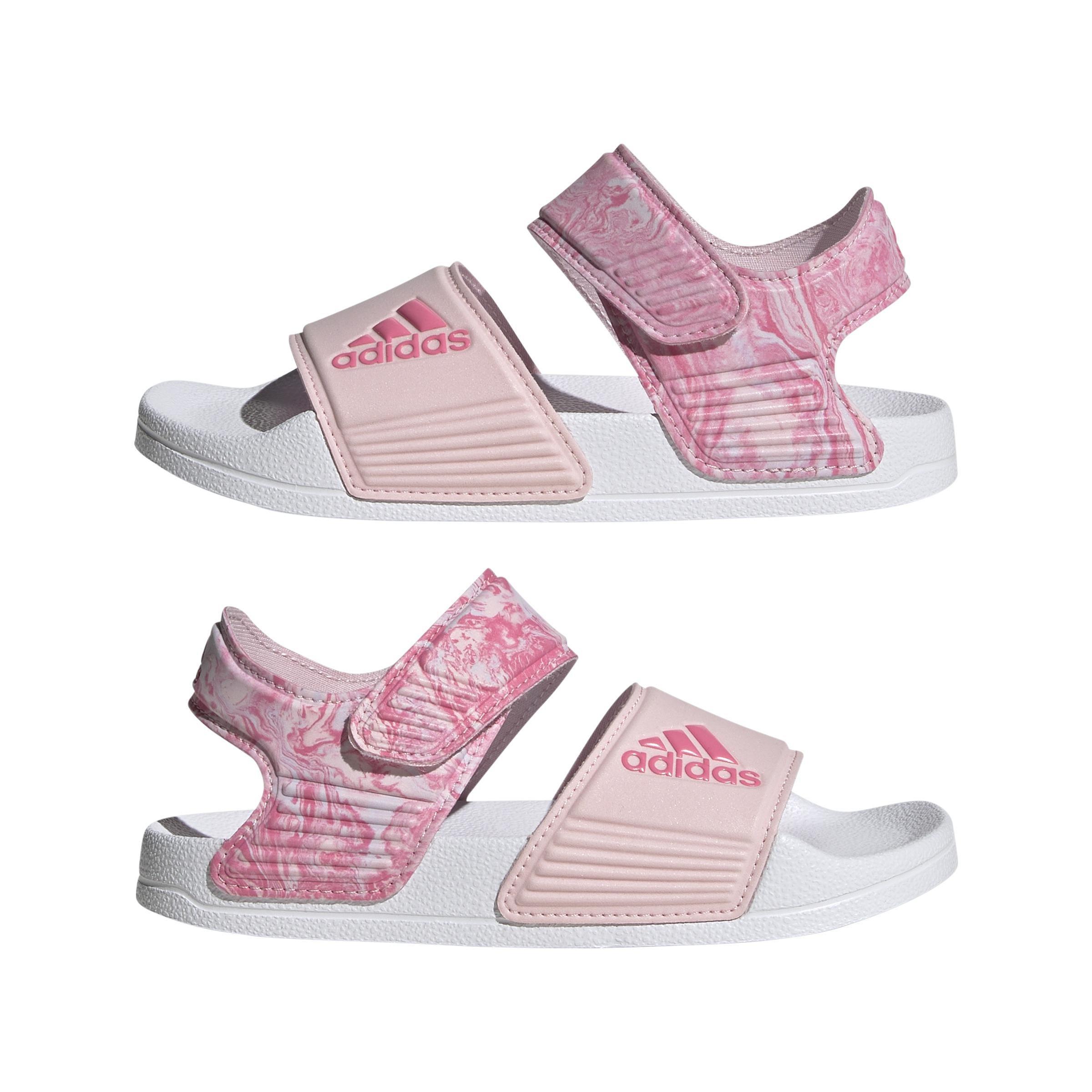 Kids Unisex Adilette Sandals, Pink, A701_ONE, large image number 7