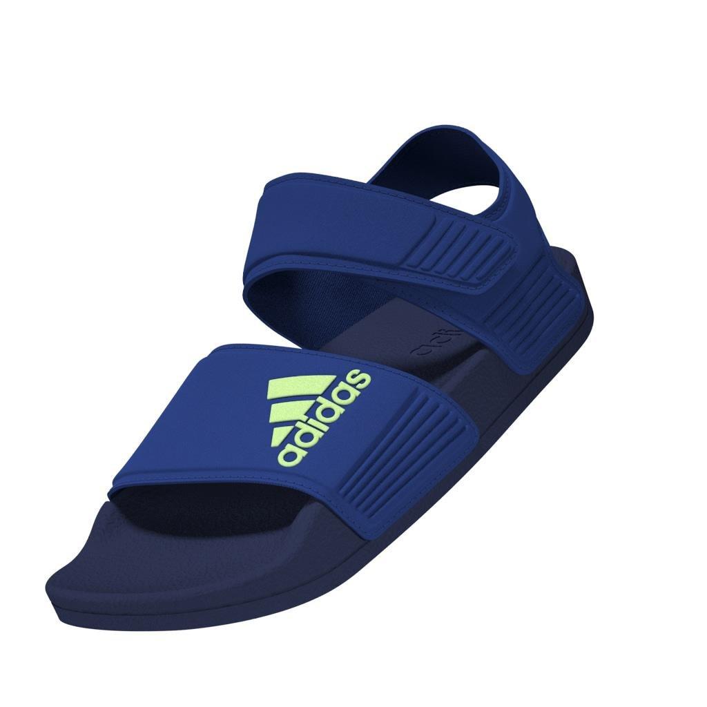 Kids Unisex Adilette Sandals, Blue, A701_ONE, large image number 5