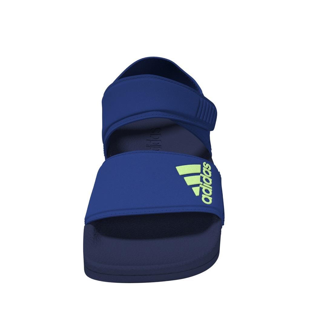 Unisex Kids Adilette Sandals, Blue, A701_ONE, large image number 9