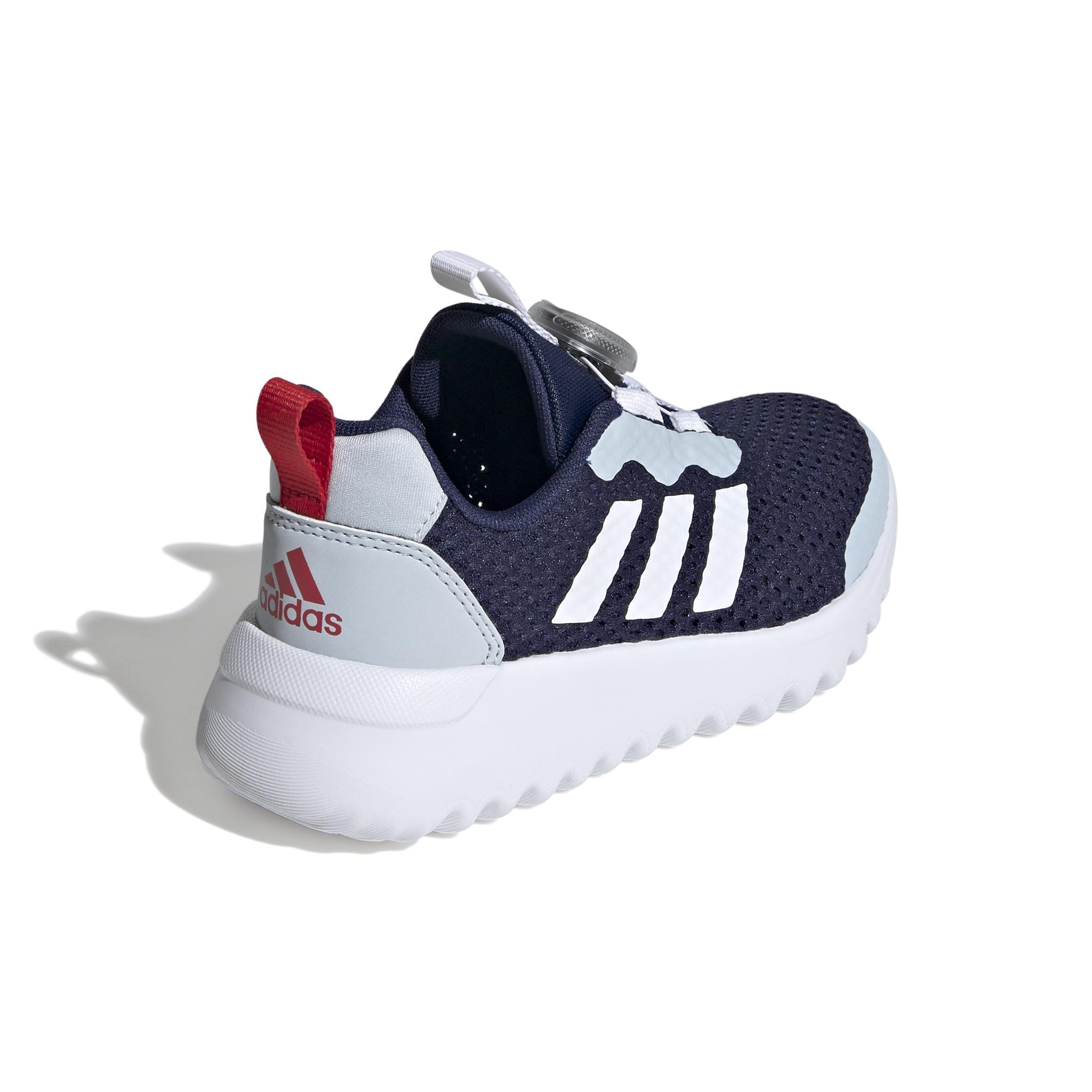 Kids Boys Activeflex Boa 3 Shoes, Navy Blue, A701_ONE, large image number 2