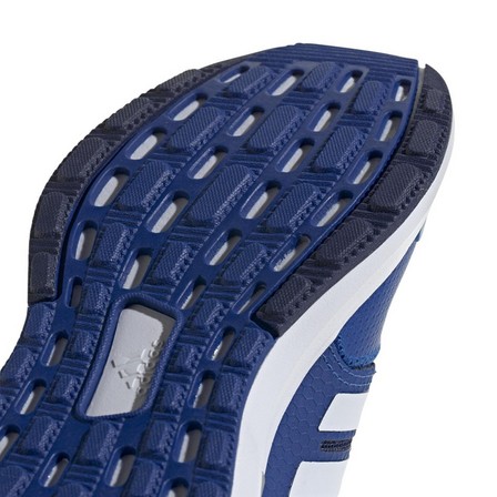 Unisex Kids Rapidasport Bounce Elastic Lace Top Strap Shoes, Blue, A701_ONE, large image number 3