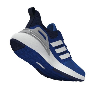 Unisex Kids Rapidasport Bounce Elastic Lace Top Strap Shoes, Blue, A701_ONE, large image number 5