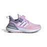 Unisex Kids Rapidasport Bounce Elastic Lace Top Strap Shoes, Pink, A701_ONE, thumbnail image number 0