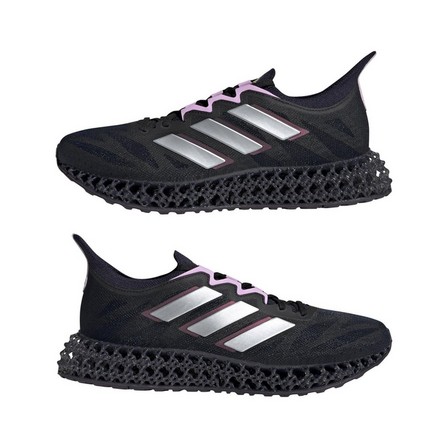 Women 4Dfwd 3 Running Shoes, Black, A701_ONE, large image number 6