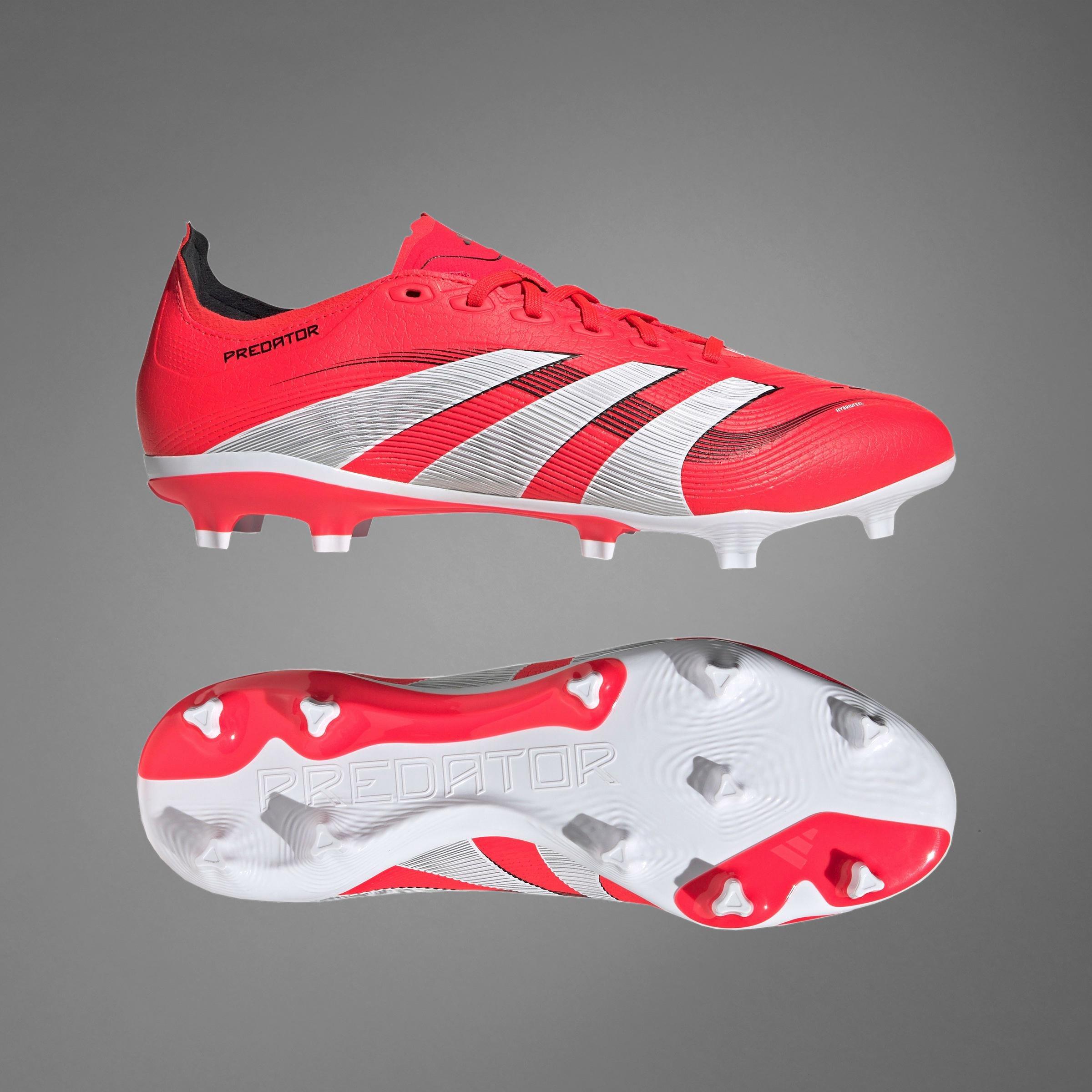 Unisex Predator League Firm/Multi-Ground Boots, Red, , large image number 6