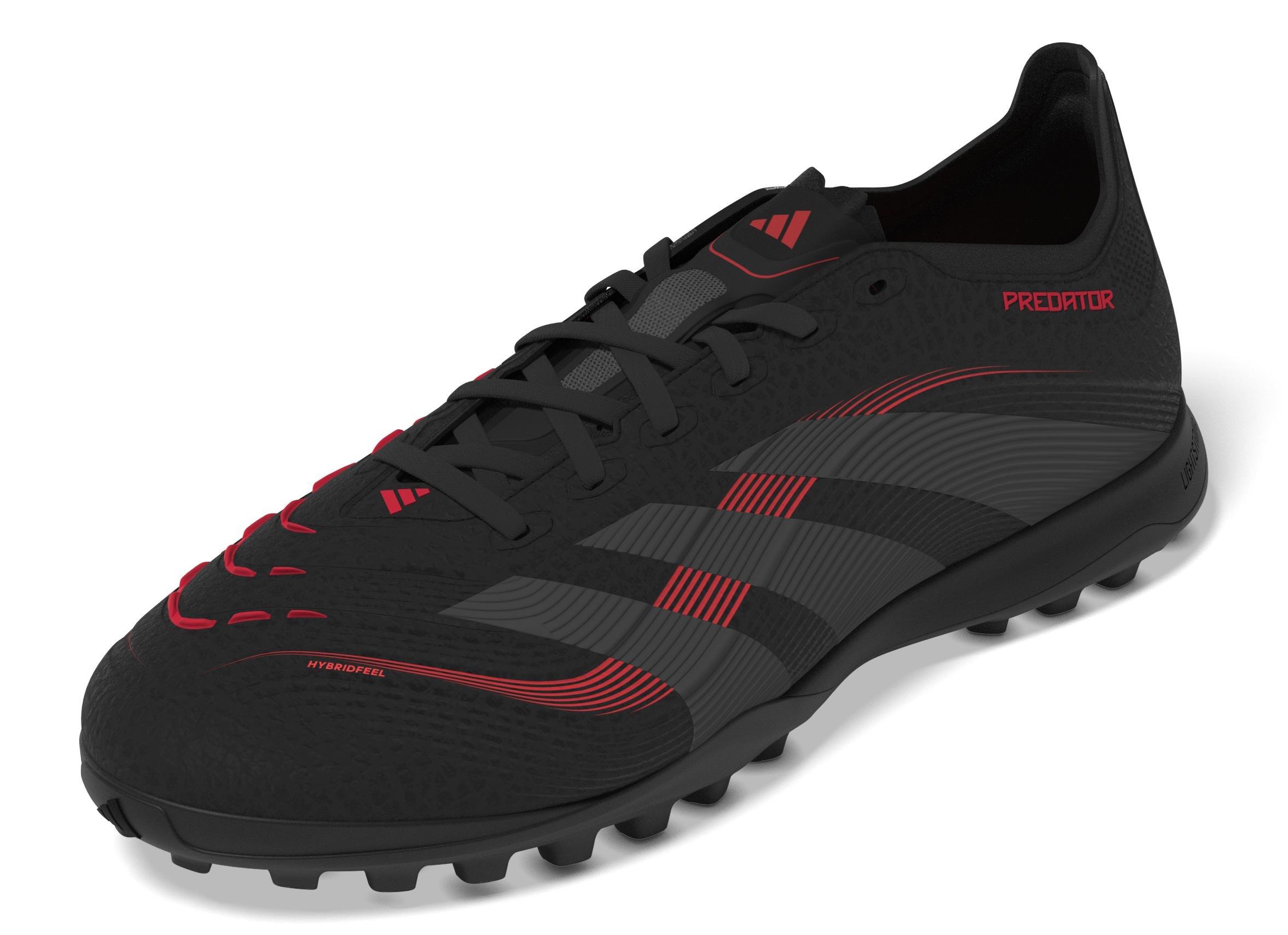 Unisex Predator League Turf Boots, Black, A701_ONE, large image number 8