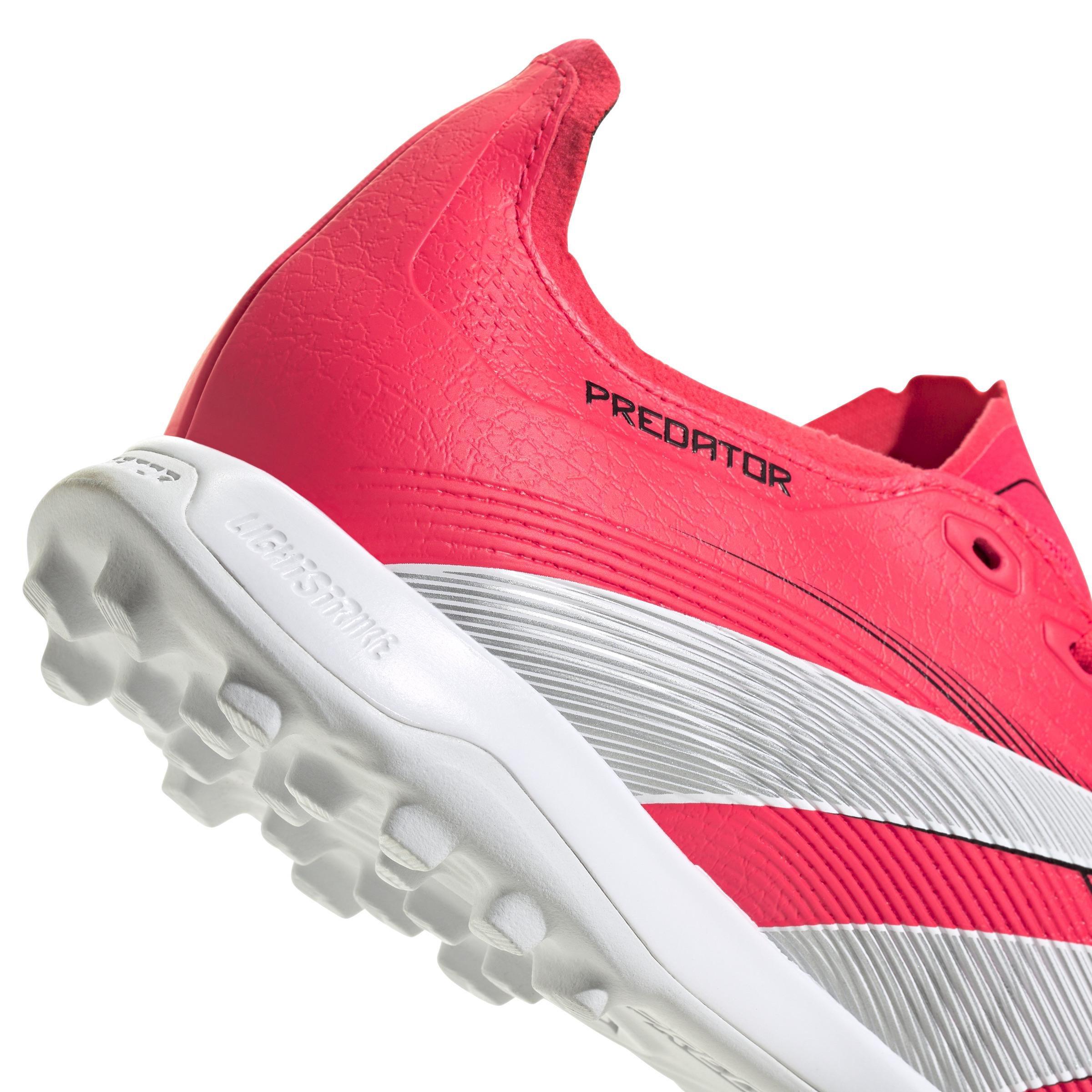 Unisex Predator League Turf Boots, Red, , large image number 8