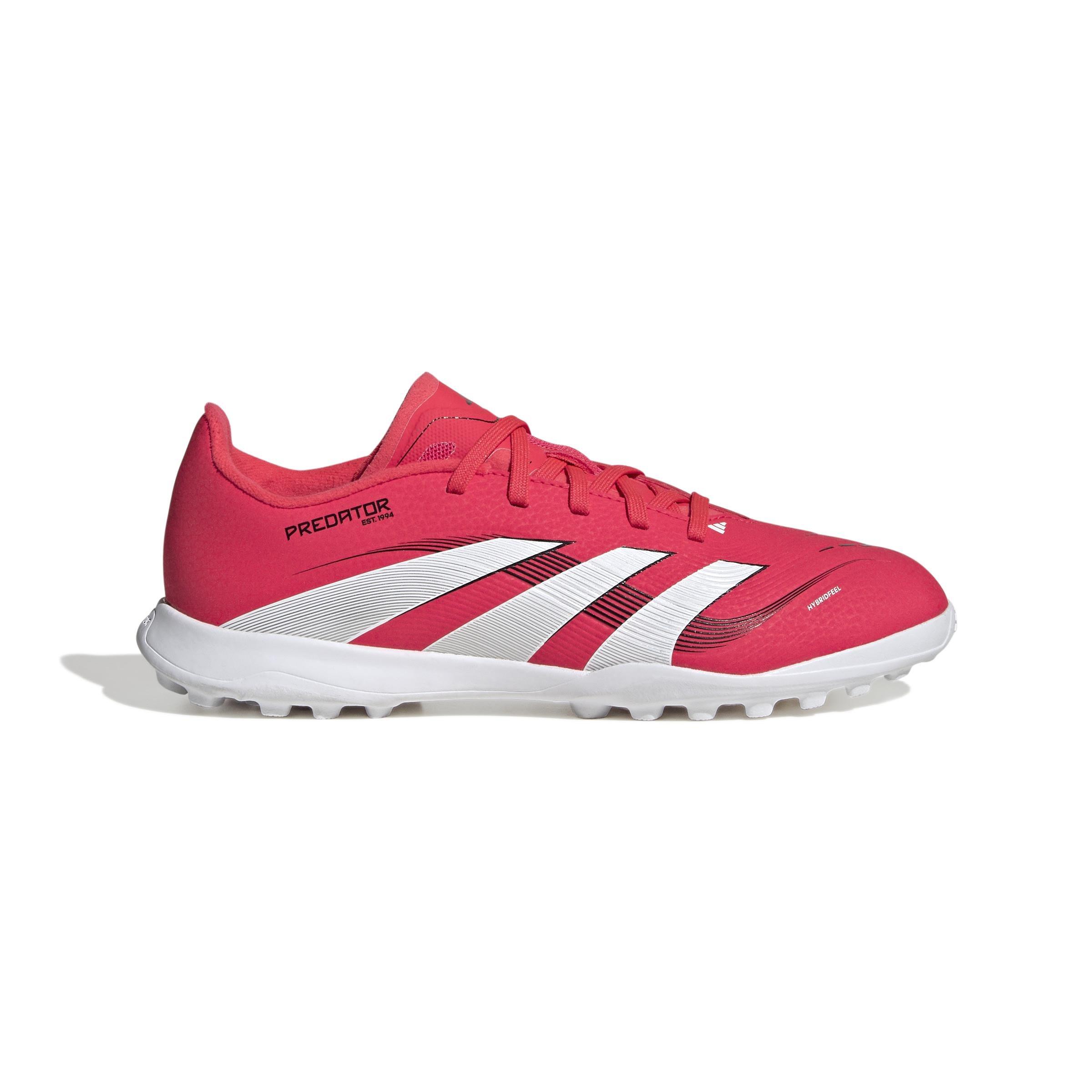 Unisex Kids Predator League Turf Boots, Red, , large image number 0