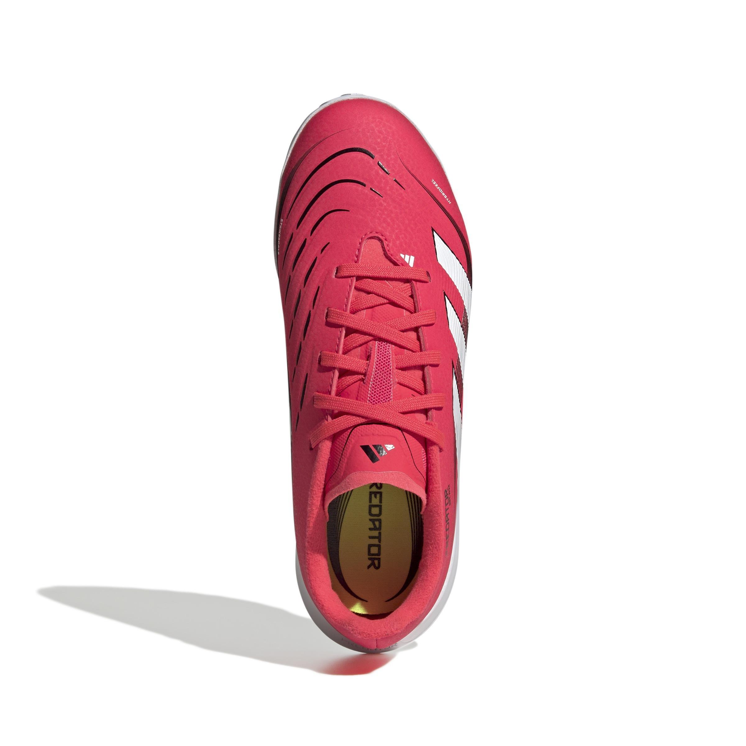 Unisex Kids Predator League Turf Boots, Red, , large image number 1