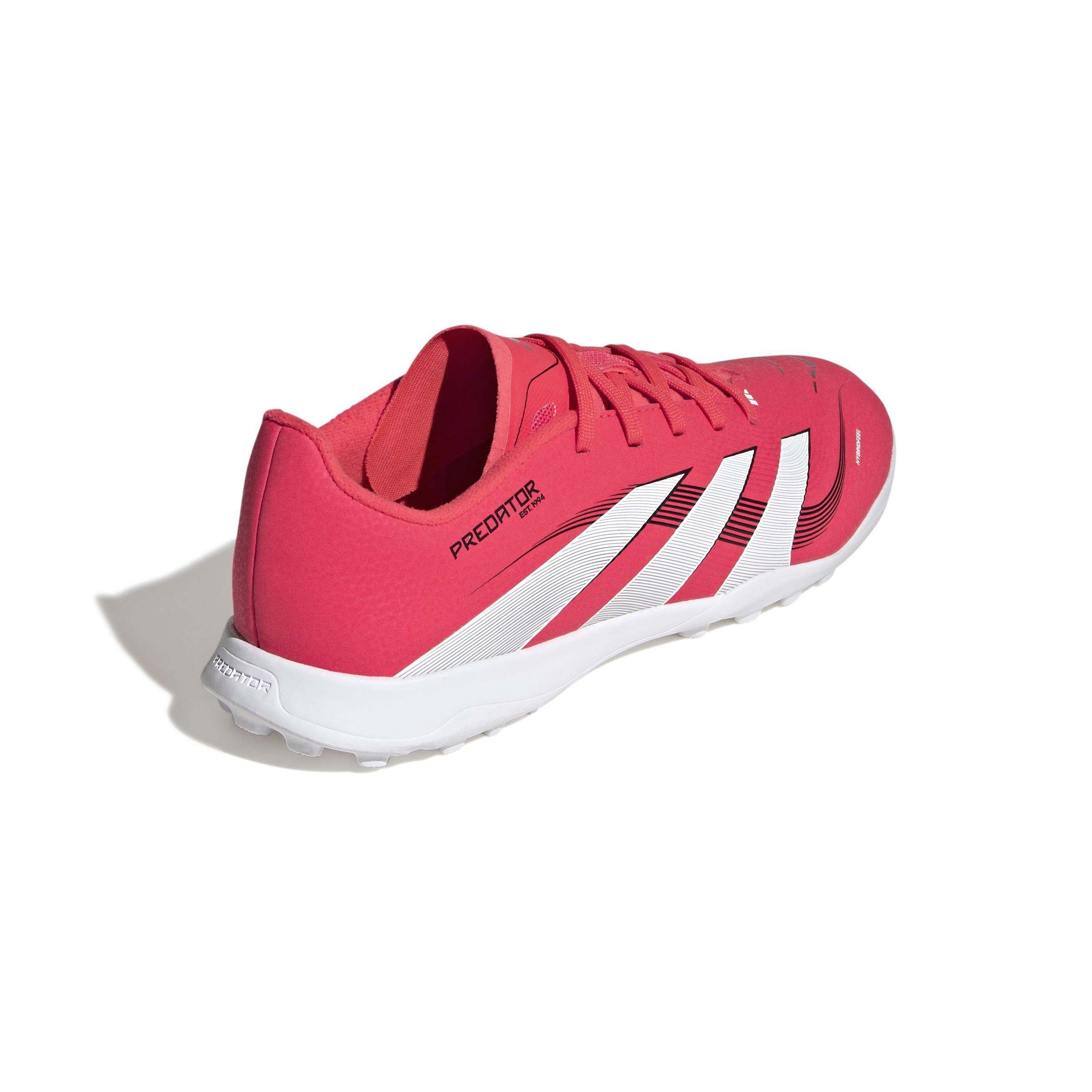 Unisex Kids Predator League Turf Boots, Red, , large image number 3