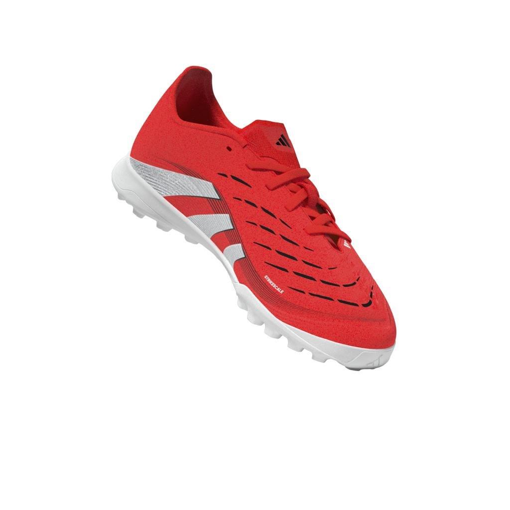 Unisex Kids Predator League Turf Boots, Red, , large image number 9