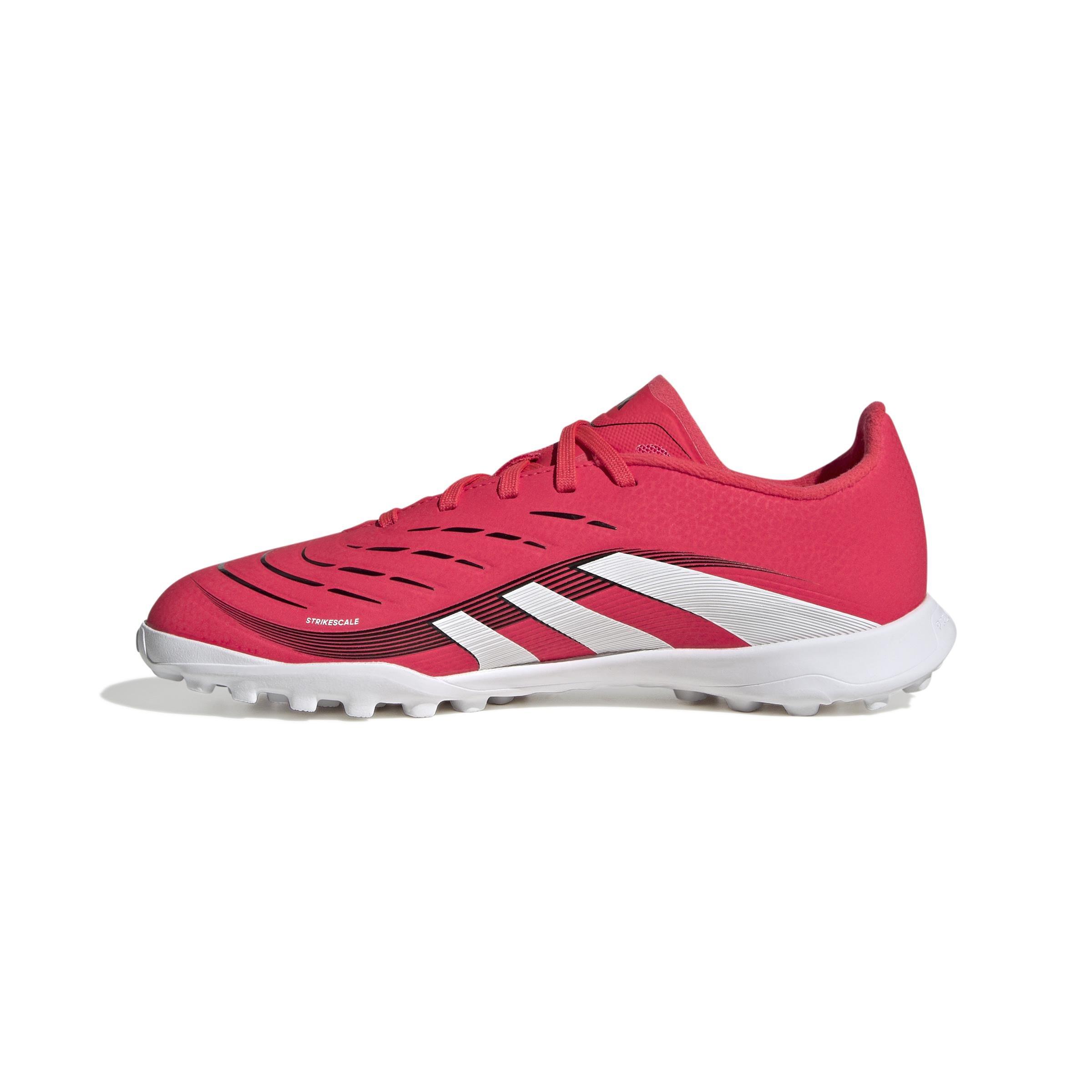 Unisex Kids Predator League Turf Boots, Red, , large image number 14