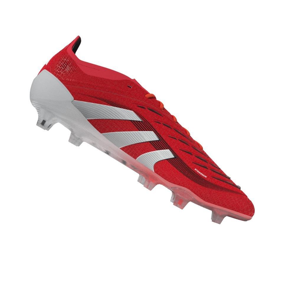 Unisex Predator Elite Firm Ground Boots, Red, , large image number 13