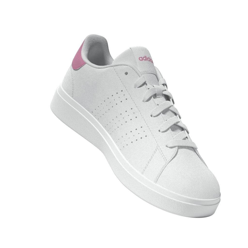 Unisex Kids Advantage Base 2.0 Shoes, White, , large image number 6