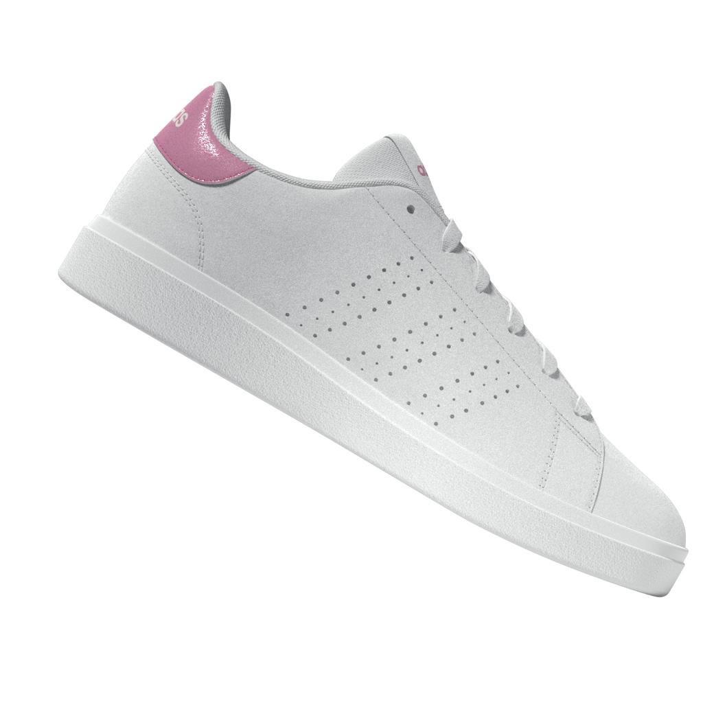 Unisex Kids Advantage Base 2.0 Shoes, White, , large image number 13